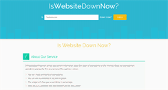 Desktop Screenshot of iswebsitedownnow.com